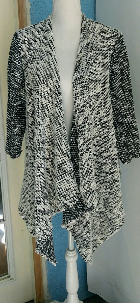 "Joan Vass" wrap sweater